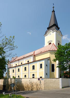 kostel v Libochovicích