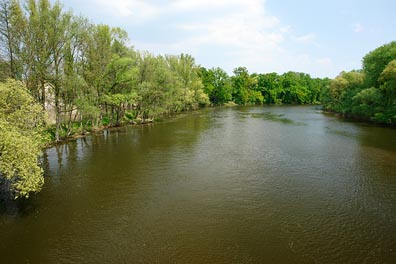 Ohře v Libochovicích