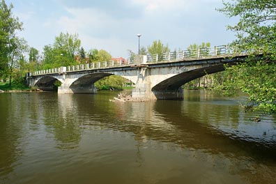 most v Libochovicích