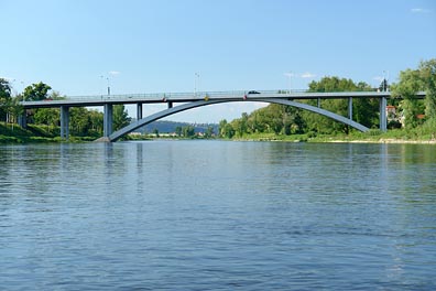 Vltava, most u Zbraslavi