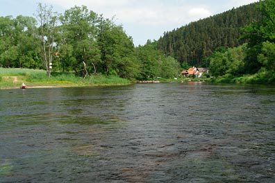 Vltava nad Rožmberkem nad Vltavou