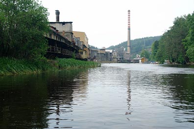 Vltava nad Větřním