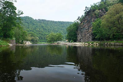 Vltava u Papouščí skály