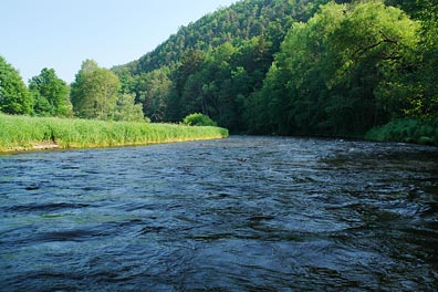 Vltava pod Zlatou Korunou