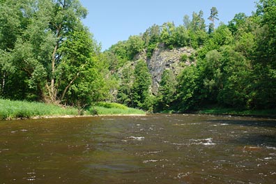 Vltava nad Boršovem n. V.