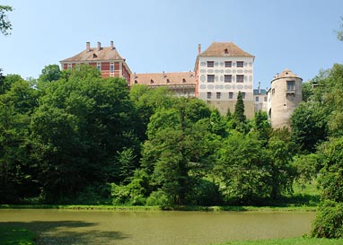 zámek, park v Opočně