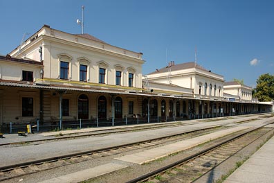 nádraží v Šumperku