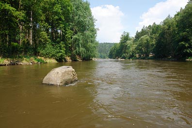 Ohře pod Hubertusem