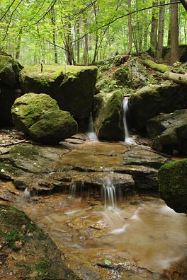 Litobořský potok, vodopád