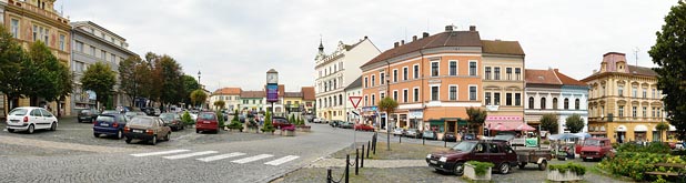 náměstí v Roudnici nad Labem