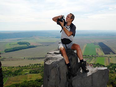 turista na Hazmburku