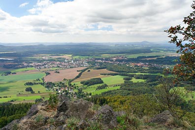 pohled na Mimoň