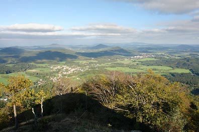 pohled z Klíče na V, Svor, Cvikov