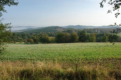 pohled od Pasek na V