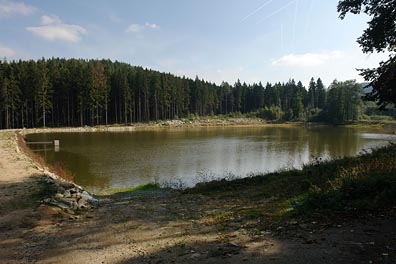 rybník u Jetřichovic