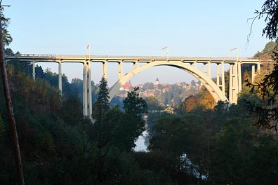 most v Bechyni
