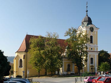 kostel v Týnu nad Vltavou