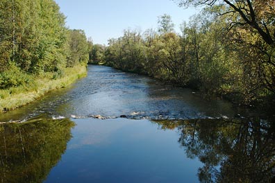 Teplá Vltava pod Lenorou