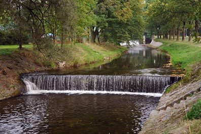 Úhlava, jez v Nýrsku