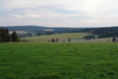 krajina ve Slavkovském lese