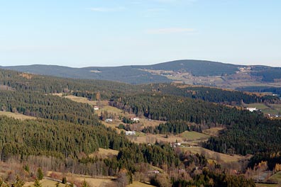 pohled na Javorník od Churáňova