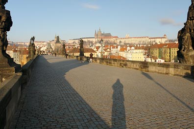 Karlův most, Pražský hrad