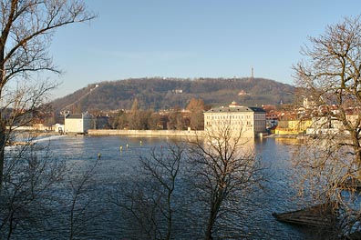 pohled na Petřín