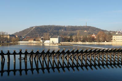 pohled na Petřín