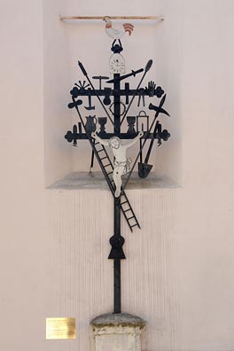 Kohoutí kříž v Kašperských horách