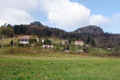 kopce Jeptiška, Spáleniště nad Dolním Žlebem