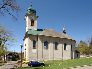 kostel v Harrachově