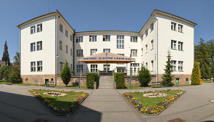 lázeňský dům v Lázních Bělohrad