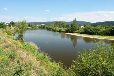 Berounka v Radotíně