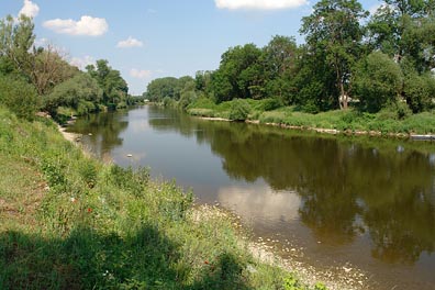 Berounka pod Černošicema