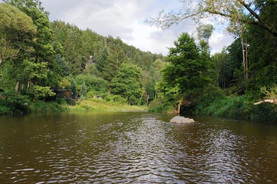 Mže nad Stříbrem