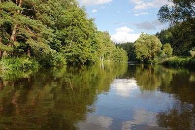 Mže nad Stříbrem