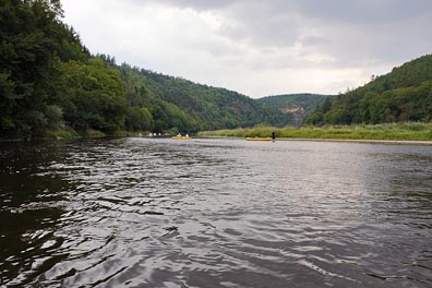 Berounka pod Krašovským mlýnem