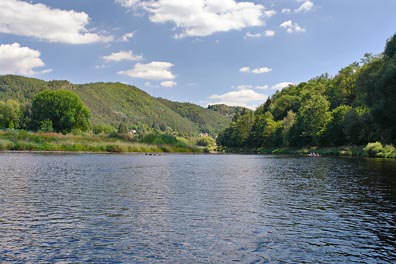 Berounka nad Zbečnem