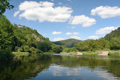 Berounka pod Zbečnem