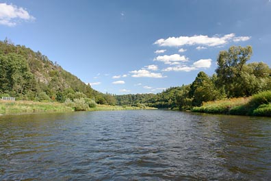 Berounka pod Račicema