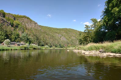 Berounka nad Žloukovicema