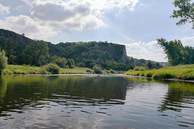 Berounka pod Tetínem