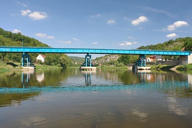 most přes Berounku v Srbsku