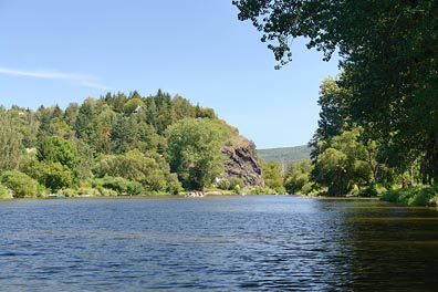 Berounka pod Hlásnou Třebání