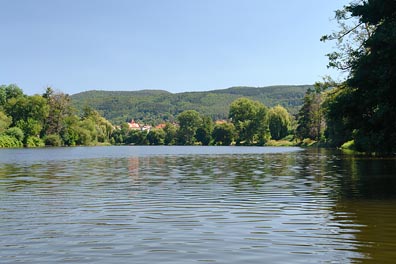 Berounka nad Řevnicema