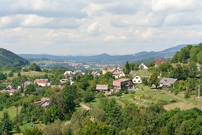 pohled z hradu Frýdštejn na SZZ