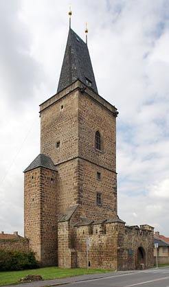 věž, brána v Rakovníku