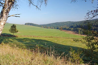 údolí Zadního Liboce pod Strážištěm