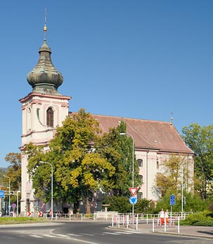 kostel v Děčíně