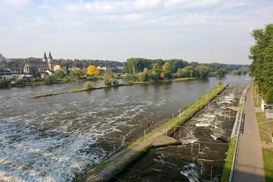 Labe v Roudnici nad Labem